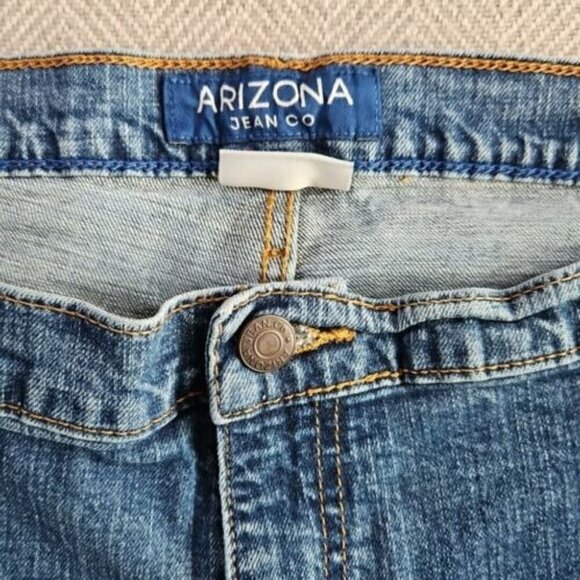 Arizona Jean Co Jeans Men's Size 42x30 Athletic Fit Flex Med Wash F08639 - Picture 9 of 16